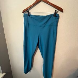 Athleta Teal Leggings new without tags